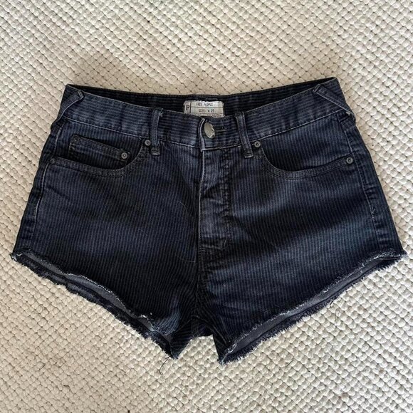 free-people Pants - Free People Denim Cloth Shorts